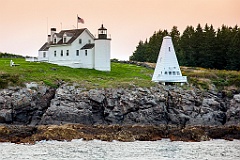 Tenants Harbor Lightouse in Maine